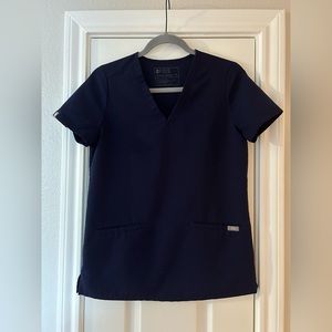 Figs - XS Navy Casma Three Pocket Women’s Scrub Top